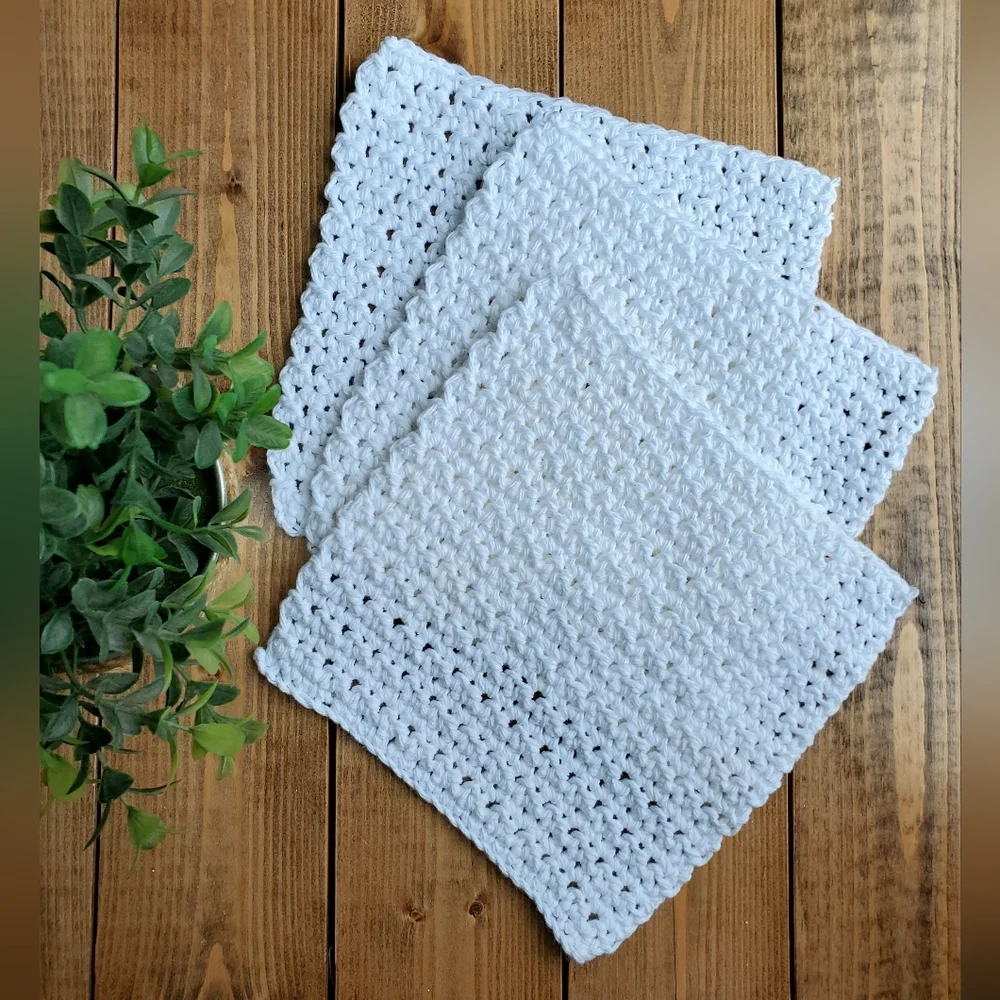 Crochet washcloths